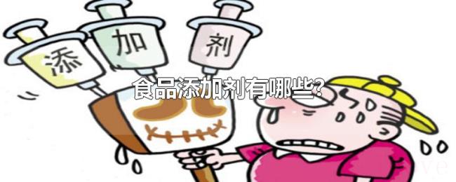 食品添加剂有哪些? 食品添加剂有哪些?