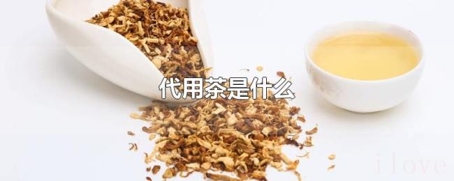 代用茶是什么 代用茶是什么