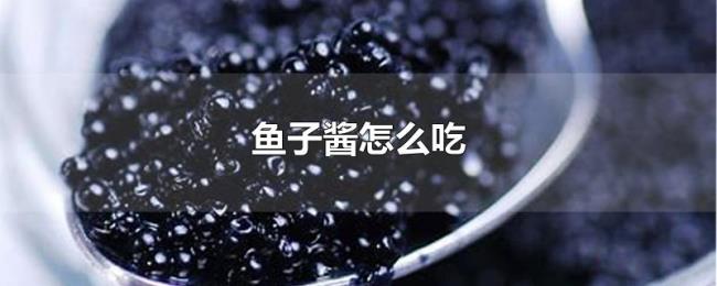鱼子酱怎么吃