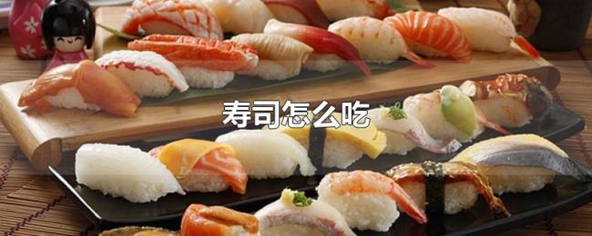 寿司怎么吃