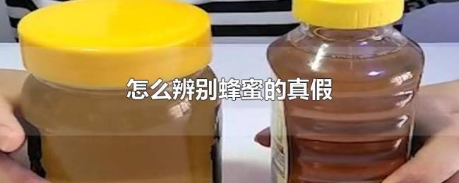 怎么辨别蜂蜜的真假 怎么辨别蜂蜜的真假