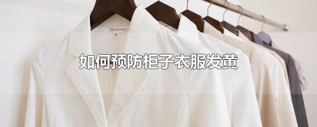 如何预防柜子衣服发黄 如何预防柜子衣服发黄