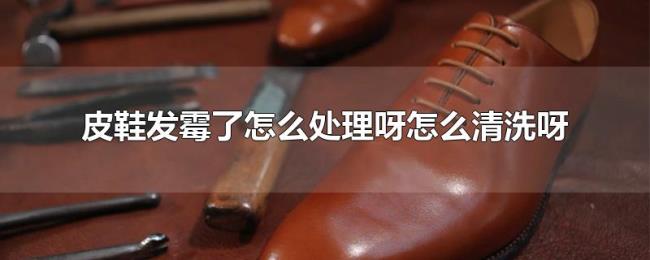 皮鞋发霉了怎么处理呀怎么清洗呀