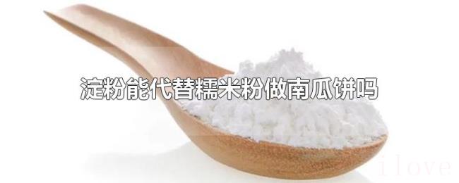 淀粉能代替糯米粉做南瓜饼吗 淀粉能代替糯米粉做南瓜饼吗