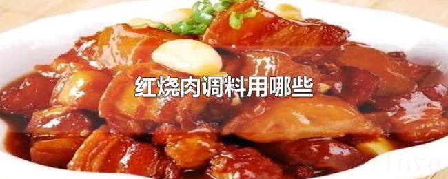 红烧肉调料用哪些 红烧肉调料用哪些