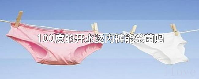 100度的开水烫内裤能杀菌吗 100度的开水烫内裤能杀菌吗