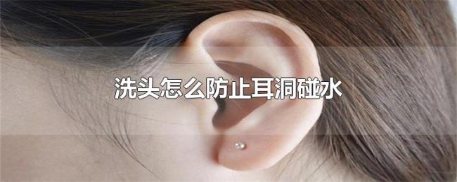 洗头怎么防止耳洞碰水 洗头怎么防止耳洞碰水