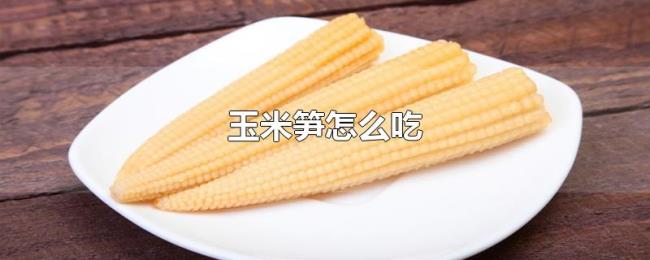 玉米笋怎么吃