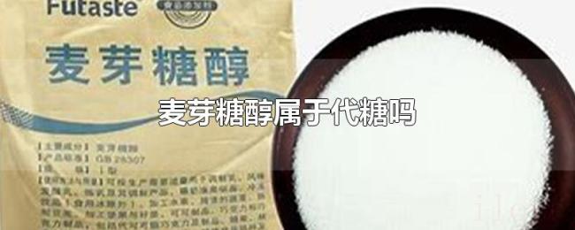 麦芽糖醇属于代糖吗 麦芽糖醇属于代糖吗