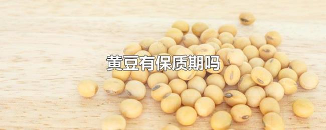 黄豆有保质期吗 黄豆有保质期吗