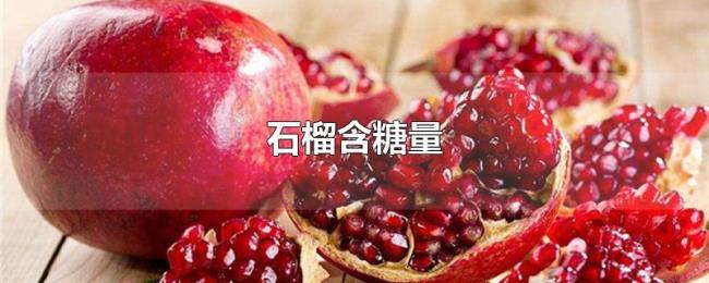 石榴含糖量 石榴含糖量