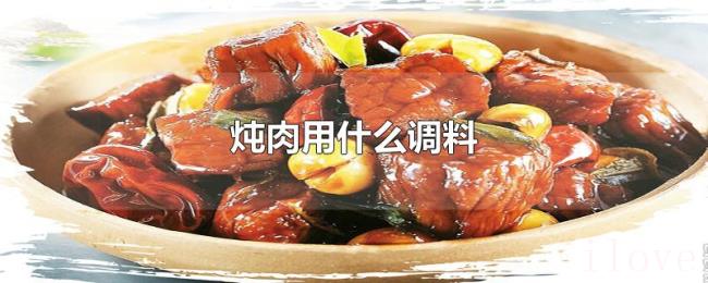 炖肉用什么调料