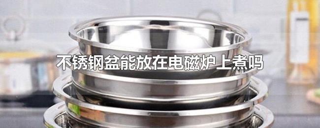 不锈钢盆能放在电磁炉上煮吗 不锈钢盆能放在电磁炉上煮吗