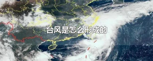 台风是怎么形成的