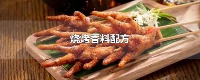 烧烤香料配方