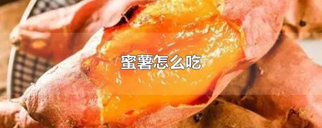 蜜薯怎么吃 蜜薯怎么吃