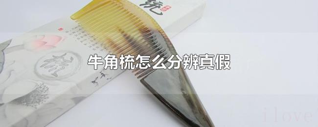 牛角梳怎么分辨真假