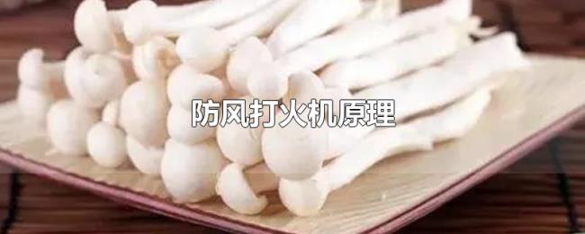 防风打火机原理