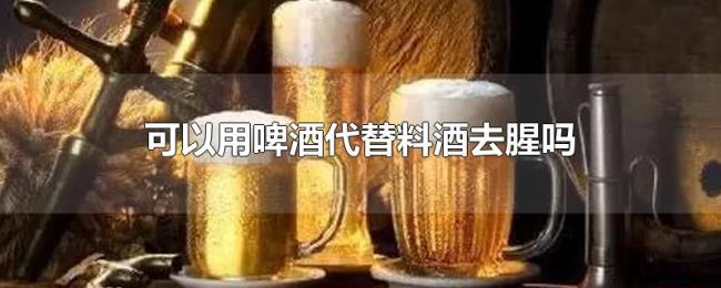可以用啤酒代替料酒去腥吗