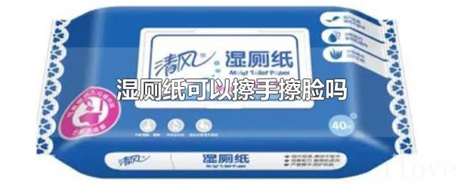 湿厕纸可以擦手擦脸吗