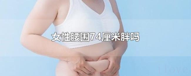 女性腰围74厘米胖吗