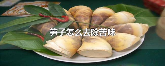 笋子怎么去除苦味