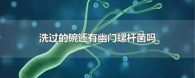 洗过的碗还有幽门螺杆菌吗 洗过的碗还有幽门螺杆菌吗