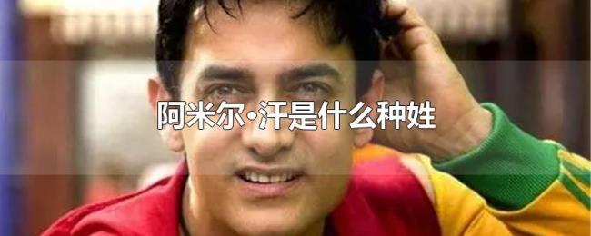 阿米尔·汗是什么种姓 阿米尔·汗是什么种姓