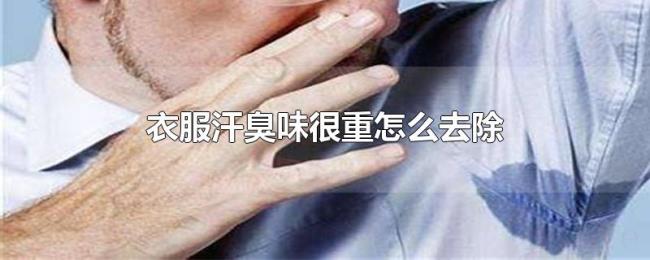 衣服汗臭味很重怎么去除