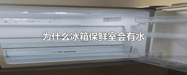 为什么冰箱保鲜室会有水 为什么冰箱保鲜室会有水