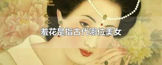 羞花是指古代哪位美女 羞花是指古代哪位美女