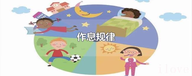 作息规律
