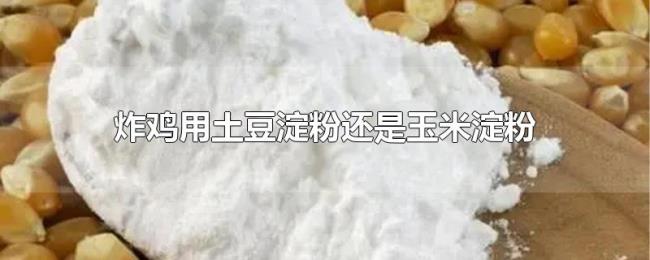 炸鸡用土豆淀粉还是玉米淀粉 炸鸡用土豆淀粉还是玉米淀粉