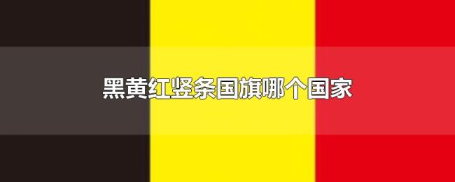 黑黄红竖条国旗哪个国家