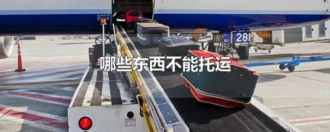 哪些东西不能托运 哪些东西不能托运