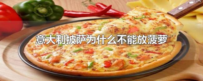 意大利披萨为什么不能放菠萝