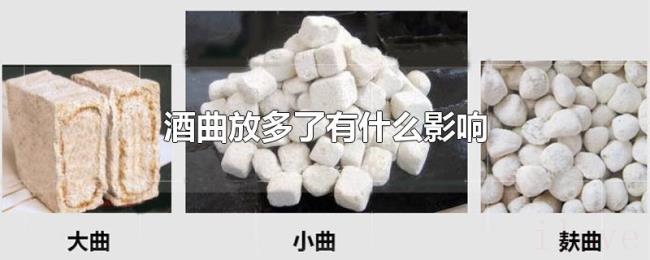 酒曲放多了有什么影响