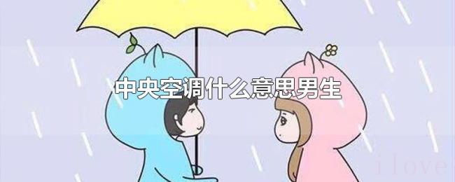 中央空调什么意思男生