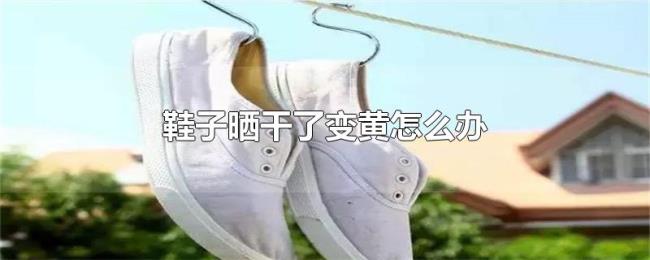 鞋子晒干了变黄怎么办 鞋子晒干了变黄怎么办