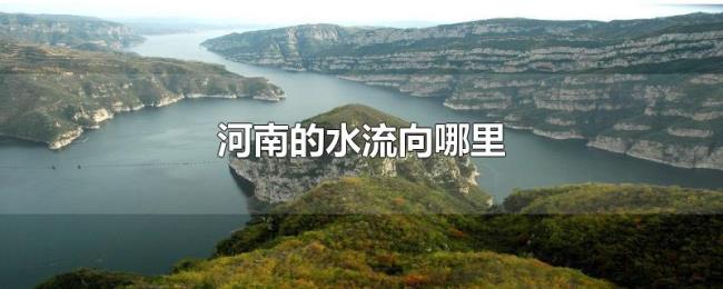 河南的水流向哪里 河南的水流向哪里