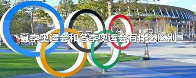 夏季奥运会和冬季奥运会有什么区别