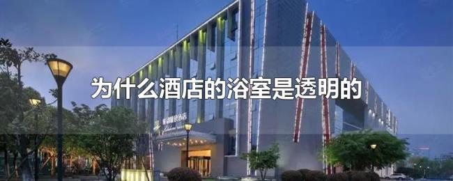 为什么酒店的浴室是透明的 为什么酒店的浴室是透明的