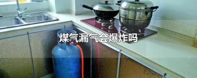 煤气漏气会爆炸吗