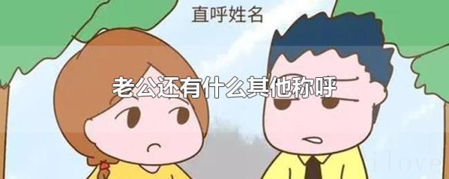 老公还有什么其他称呼