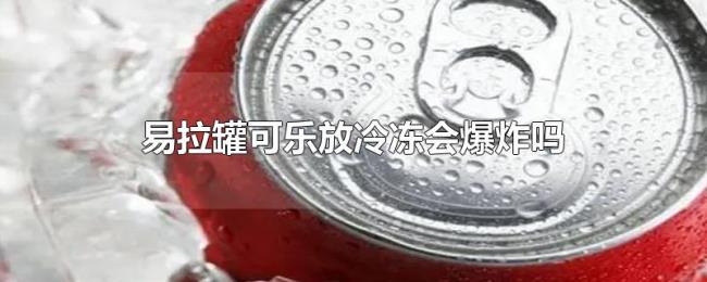 易拉罐可乐放冷冻会爆炸吗 易拉罐可乐放冷冻会爆炸吗