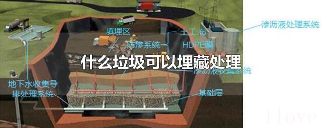 什么垃圾可以埋藏处理 什么垃圾可以埋藏处理