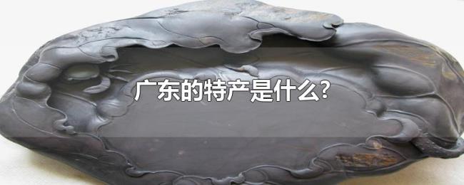 广东的特产是什么?