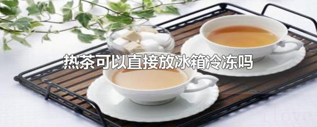 热茶可以直接放冰箱冷冻吗