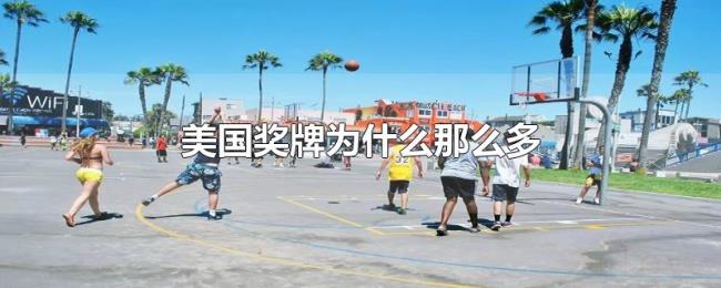 美国奖牌为什么那么多