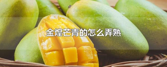 金煌芒青的怎么弄熟 金煌芒青的怎么弄熟